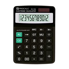 PC730 - CALCULADORA DE MESA 12 DIG