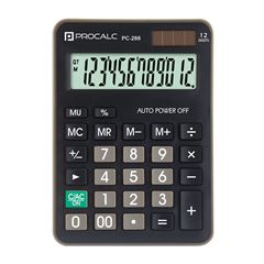 PC286 - CALCULADORA DE MESA 12 DIG