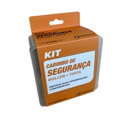 CS-10 CARIMBO DE SEGURANCA KIT COM TINTA