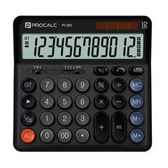PC390 CALCULADORA DE MESA 12DIG